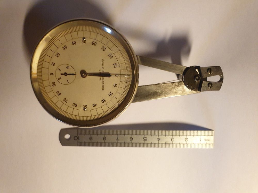 Micromètre D'horloger - Outil D'horlogerie Occasion, Pour Mesures De Précision