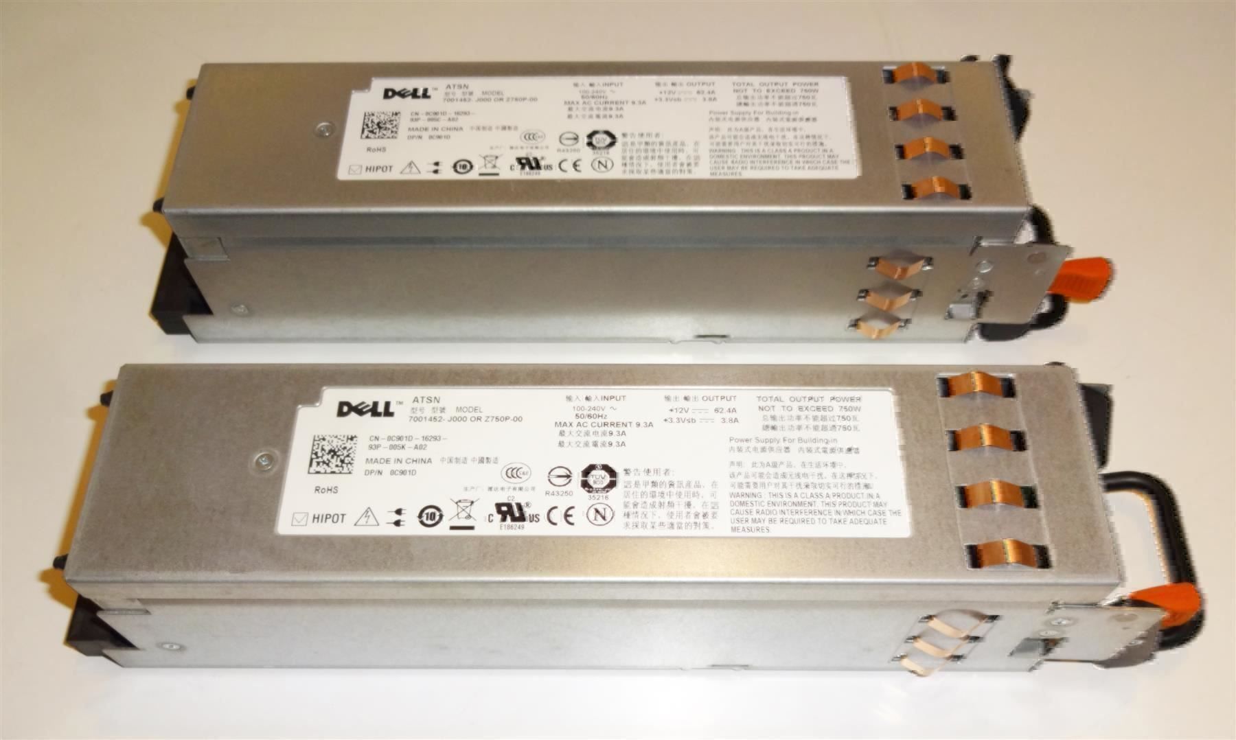 Konverter: Dell C901D Poweredge Power Supply - 2 Stück - – Gebraucht aus St. Gallen von WWL 1