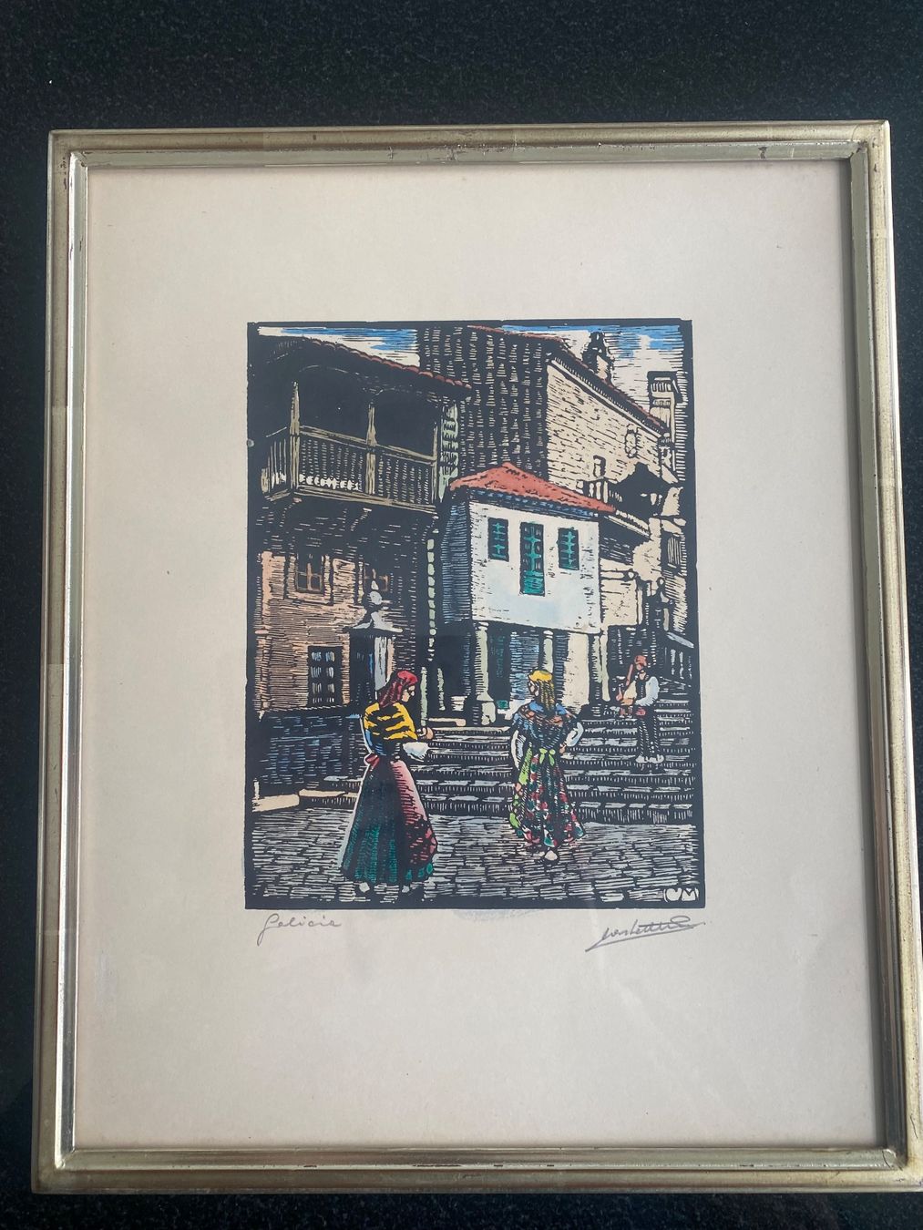 Grafica & Litografie: Juan Castells Marti, 1906 - 1995 Spanien – Usato da Buochs venduto da Chreschte2 3