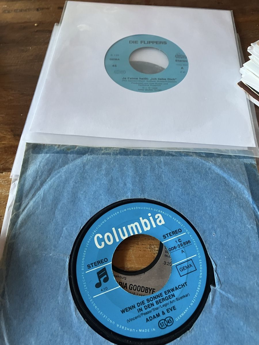 Dischi in vinile: Vinyl Schallplatten singels gemischt – Usato da Birrwil venduto da nicole86ch 1