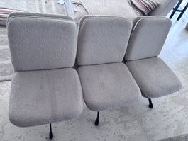 Dinning chairs x3  ZUIVER Boucle beige
