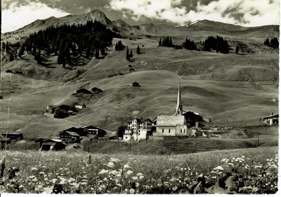 Ansichtskarten: St. Antönien 1955 – Gebraucht aus Hochdorf von Ziegel-16