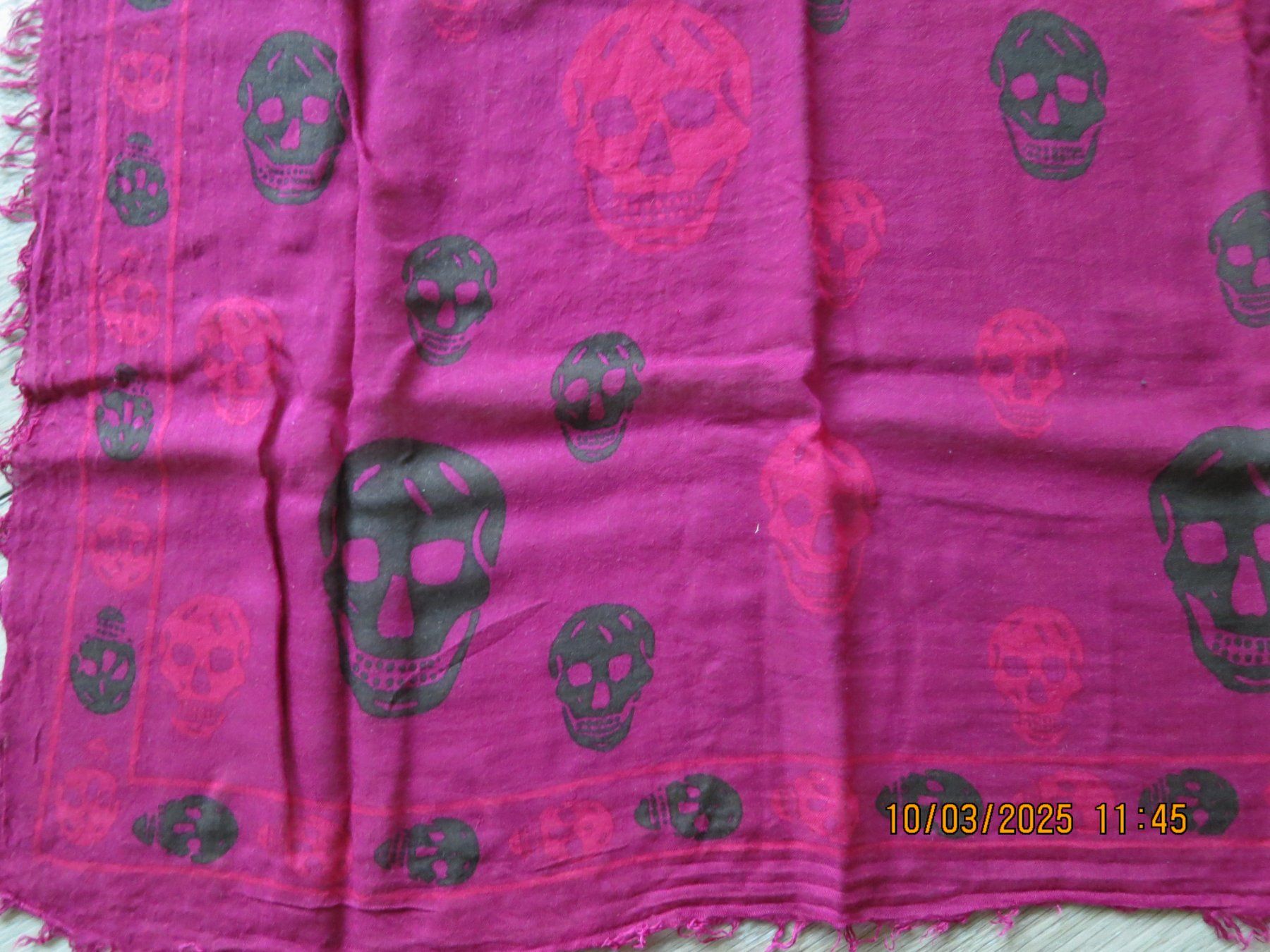 Alexander Mcqueen Foulard & Sciarpe: Alexander McQueen Schal – Usato da Olten venduto da Lilafarben 1