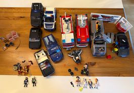 Playmobil: Polizei, Feuerwehr, Zubehör, Top!