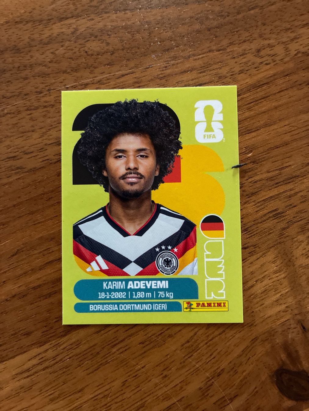 Panini Cartes à collectionner: FIFA WC 2026 Karim Adeyemi GER 19 – Neuf (Voir description) à Boll par valoune01