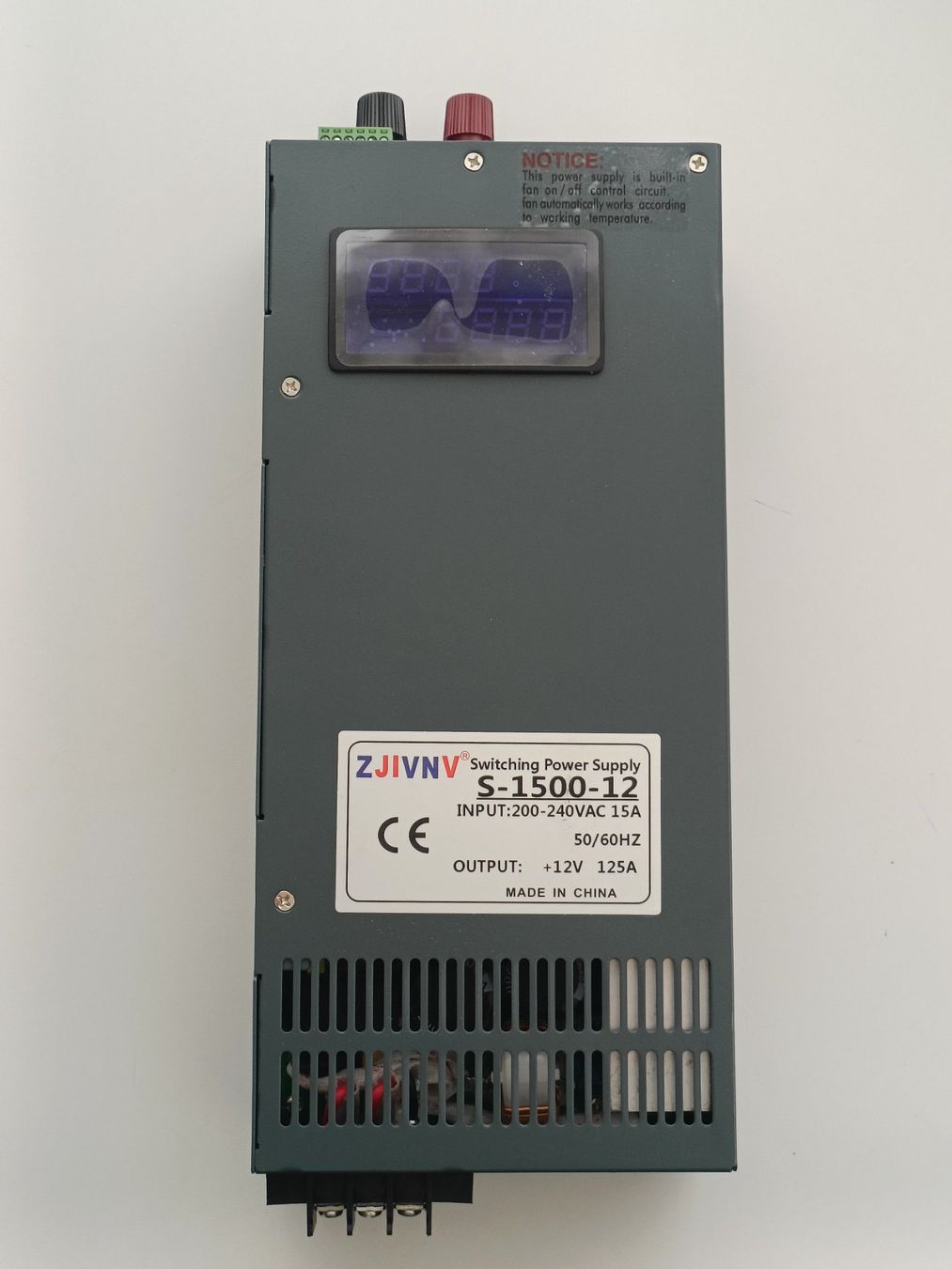 Inverter: Wechselrichter / Schaltnetzteil / S-1500-12 – Nuovo e nell'imballaggio originale da Villmergen venduto da VM-Motorreinigung