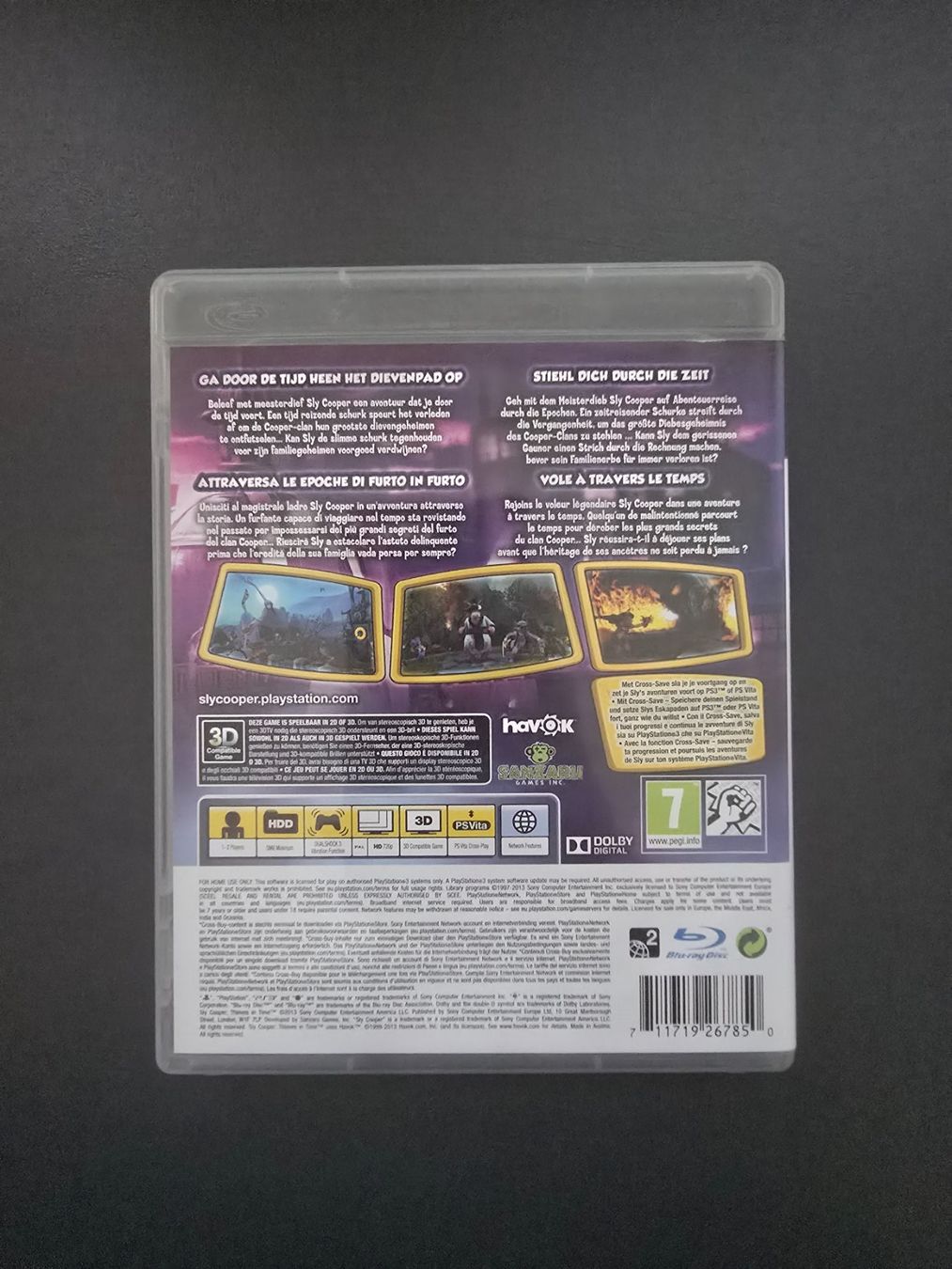Sony Jeux: Sly Cooper Thieves in Time für PS3 – D'occasion à Chur par 1996hiphop 1