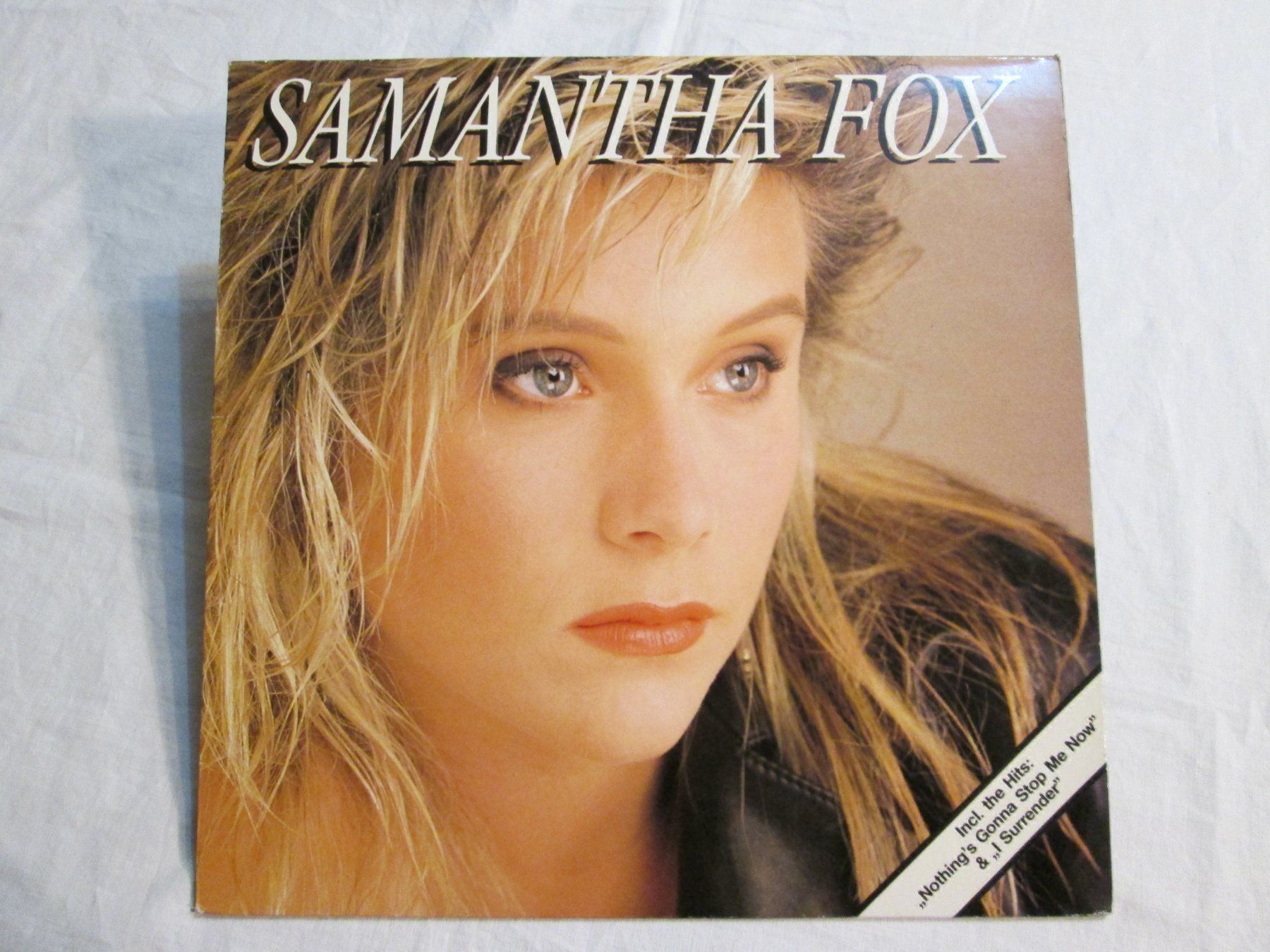Dischi in vinile: Vinyle Samantha Fox "Just the Hits" (1987) – Usato da la Chaux-de-Fonds venduto da Lampe
