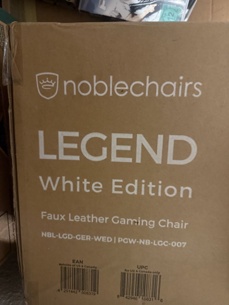 Noblechairs Sedie: noblechairs LEGEND - White Edition | NEU – Nuovo e nell'imballaggio originale da Thun venduto da Luki_07 1