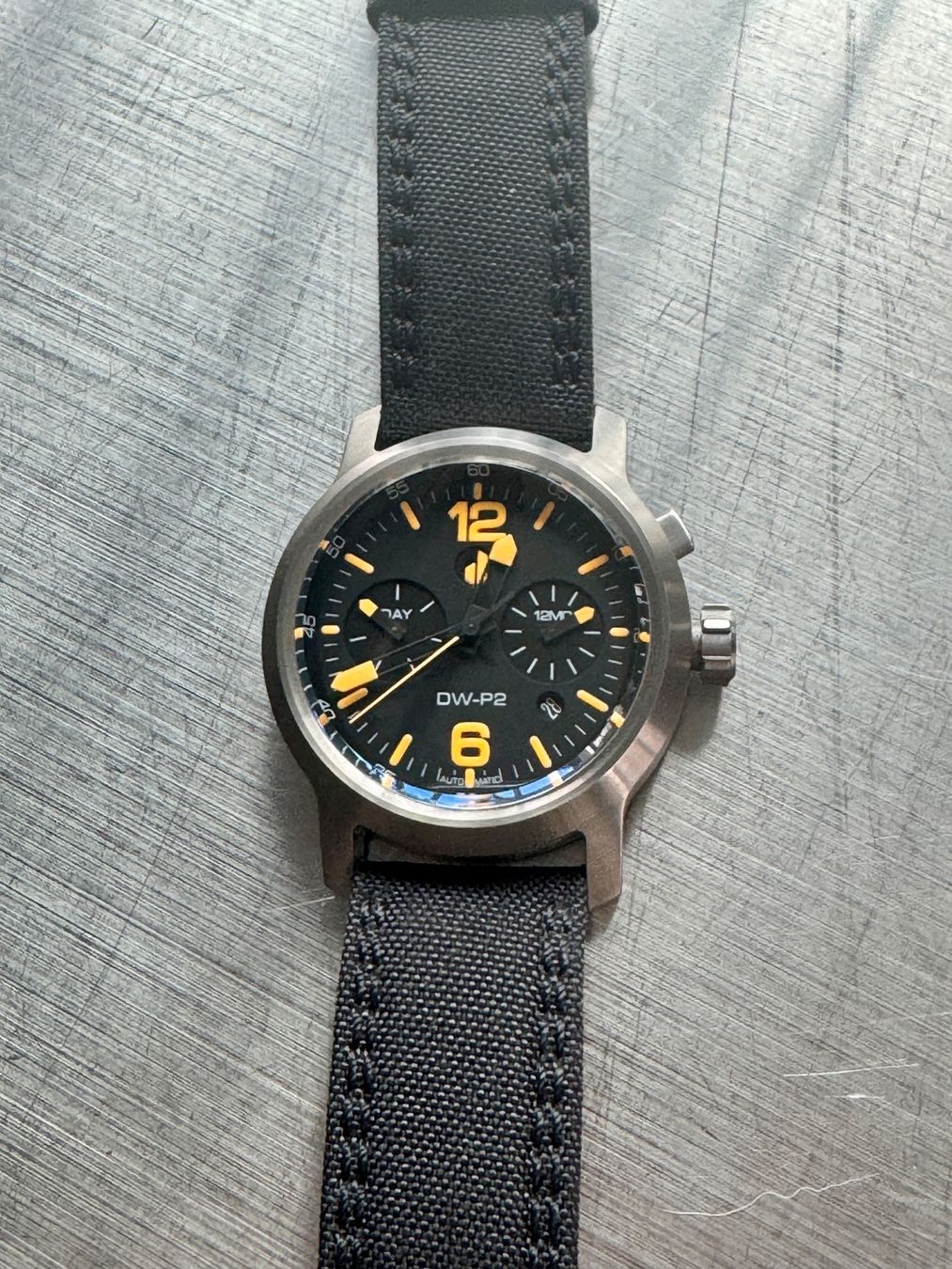 Uhren: DUZU DW-P2 Stealth Fighter • 42mm • brushed titanium case – Gebraucht aus Bern von SMNSCHTZ 3