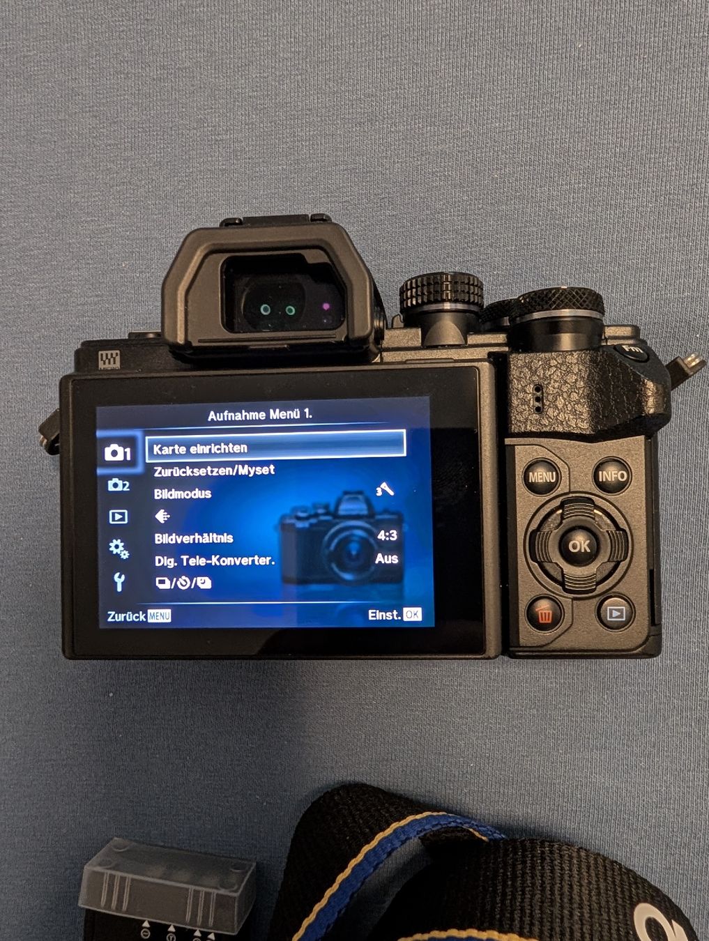 Olympus Fotocamera: Olympus OMD EM10 Markll EVF schaltet nicht um!!! – Usato da Wohlen AG venduto da Roulmaster 3