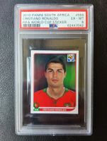 2010 Panini World Cup Christiano Ronaldo PSA 6 #559