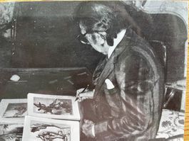 Salvador Dali - Schwarz-/Weiss-Fotografie signiert - Top!
