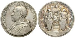b- Rom, Pius XII., Silbermedaille AN XI (1949)