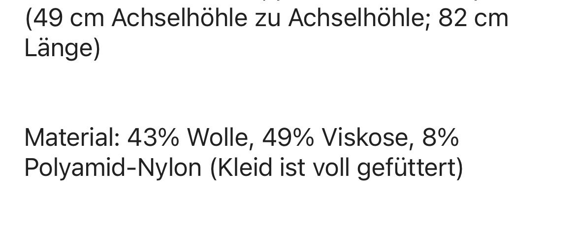 Akris Vestiti: Akris Wolle Kleid schwarz Grösse M – Usato da St. Gallen venduto da jojan 5