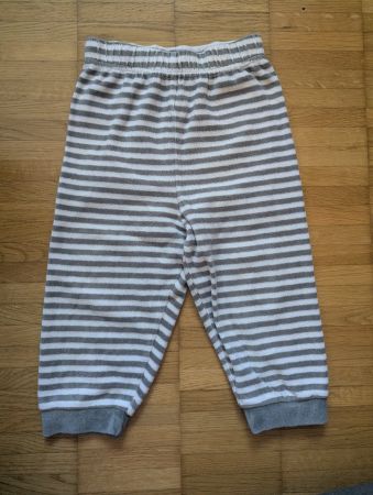 Gestreifte Baby-Hose, Grösse 86 ideal für den Winter!