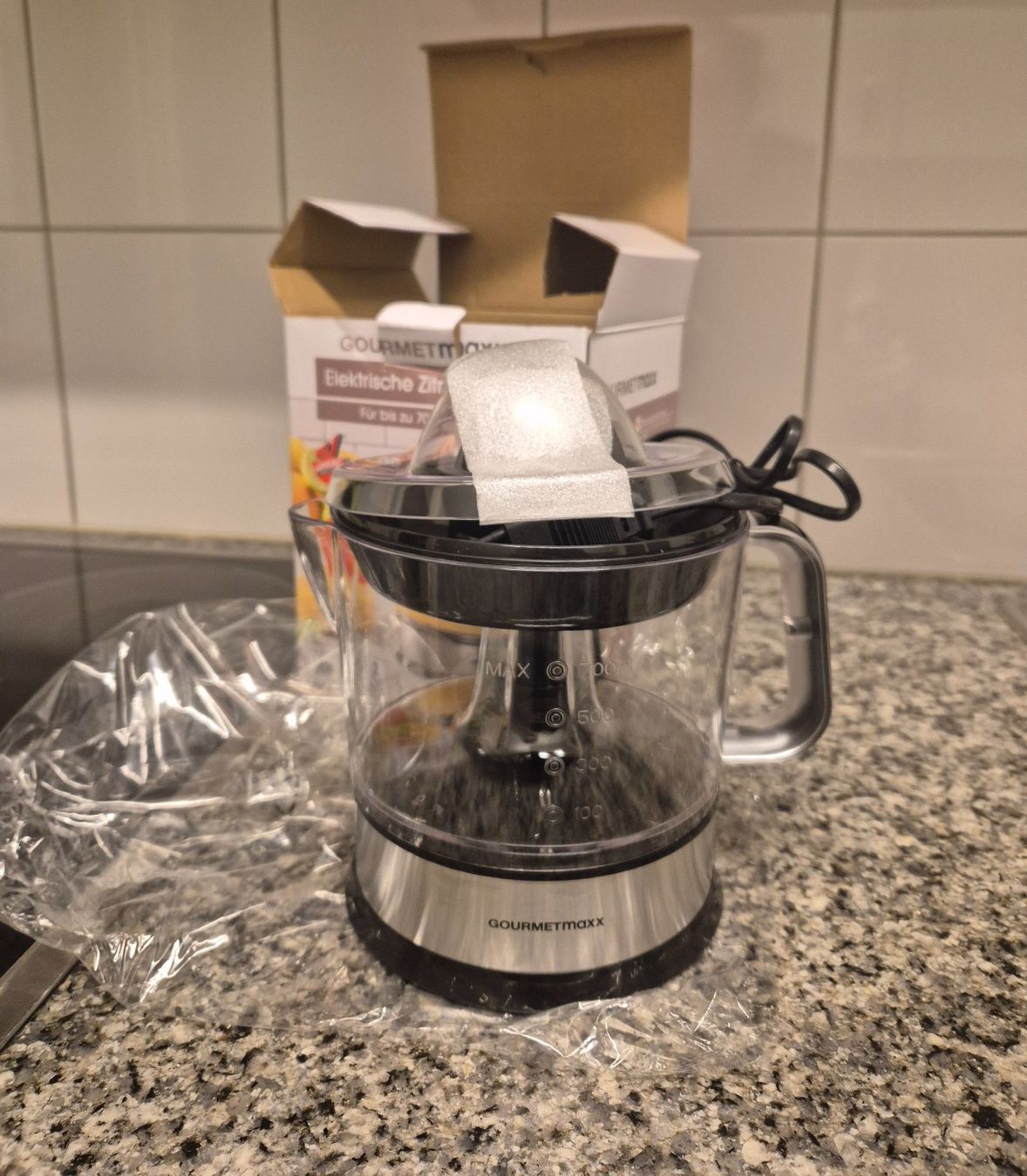 Elettrodomestici da cucina: Elektrische Zitruspresse – Nuovo e nell'imballaggio originale da Mellingen venduto da Loewe2006 2