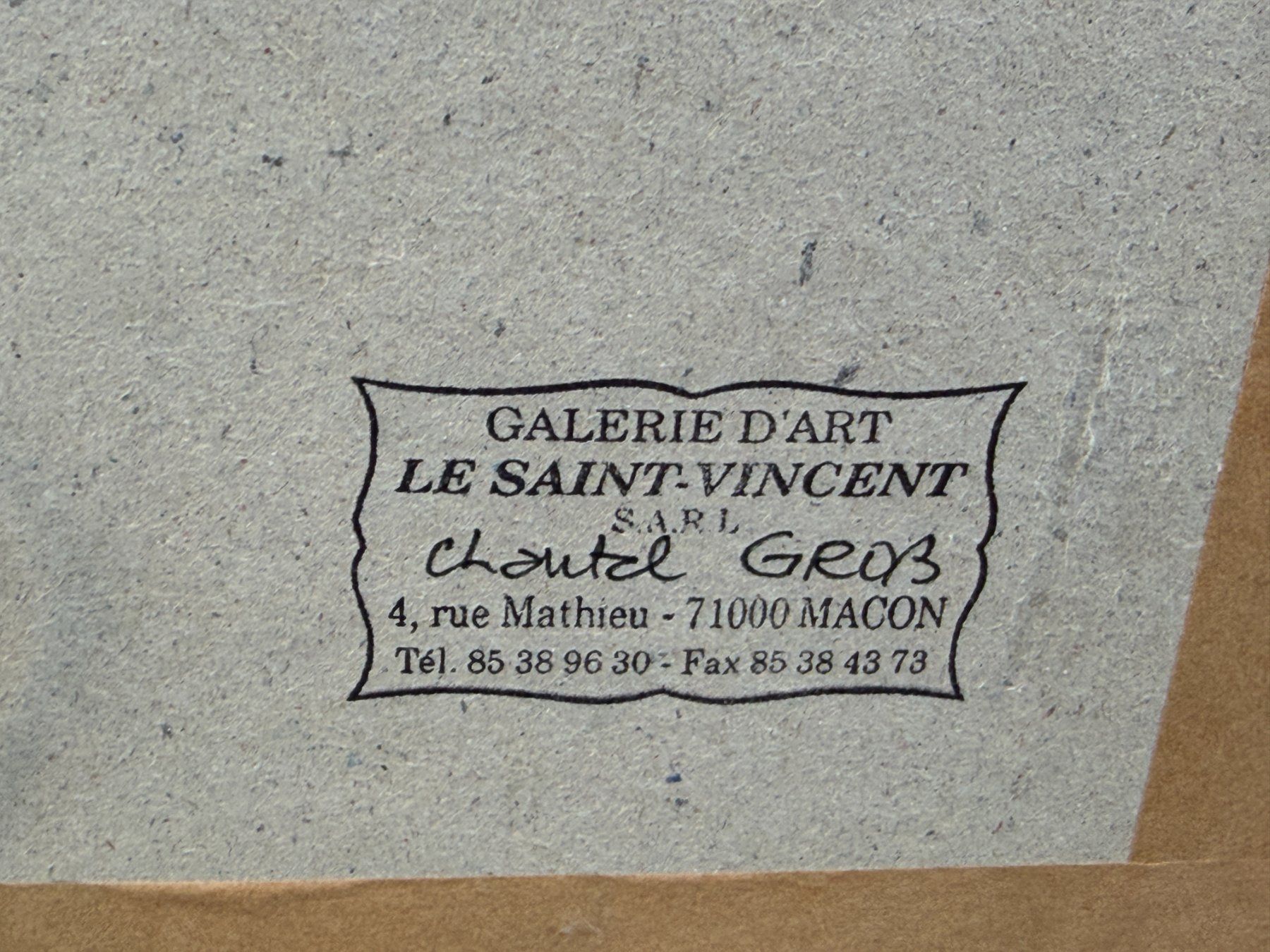Dipinti: Impression publicitaire d'art Couteau Laguiole – Usato da Morges venduto da objetsdepoque 1