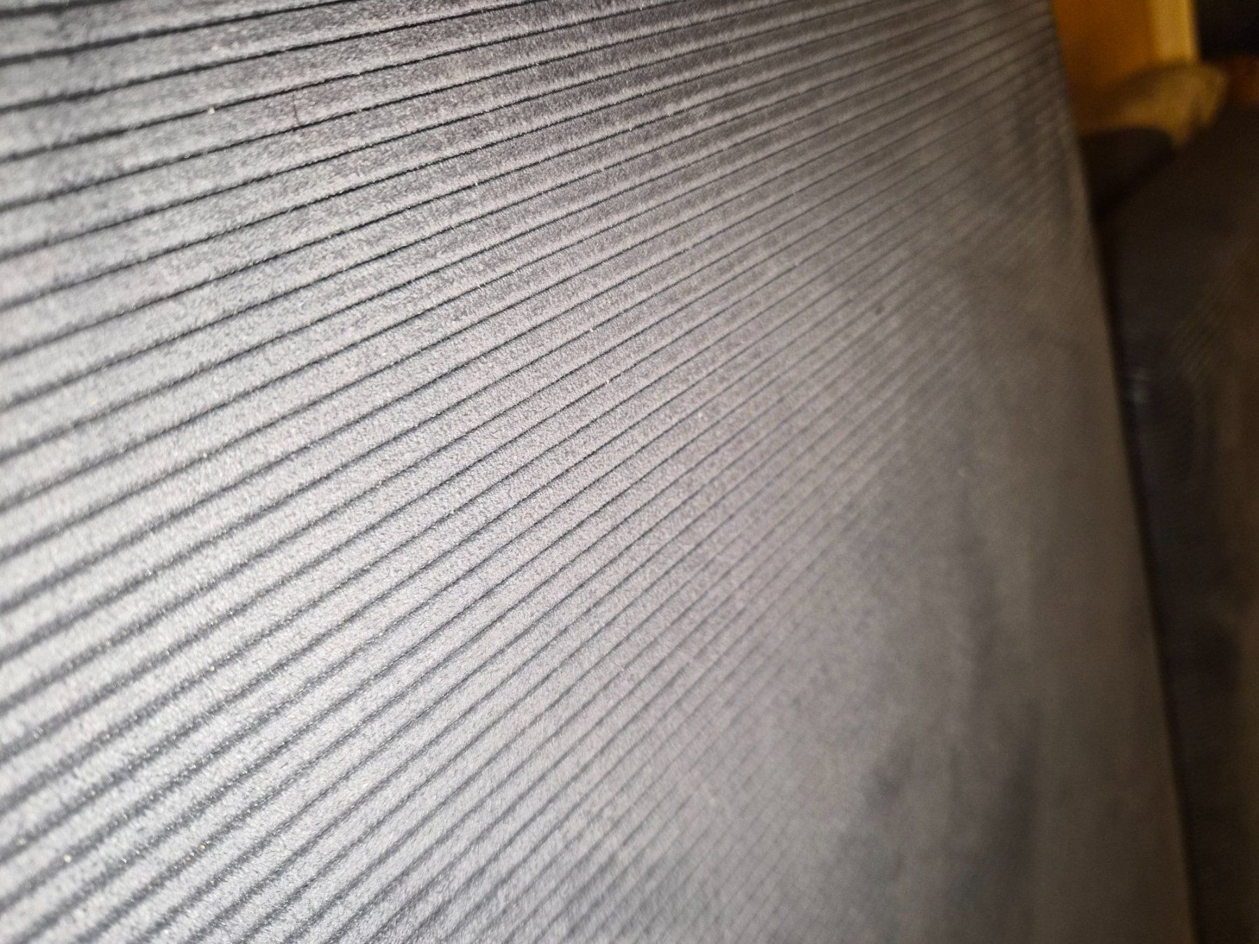 Sofas: Sectional Sofa Blue Fabric Metal Legs good condition – D'occasion à Maur par Sofi___ 3