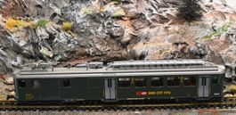 1 Triebwagen HAG SBB BDe 4/4 1645 Nr 154 mit Licht OVP Neu