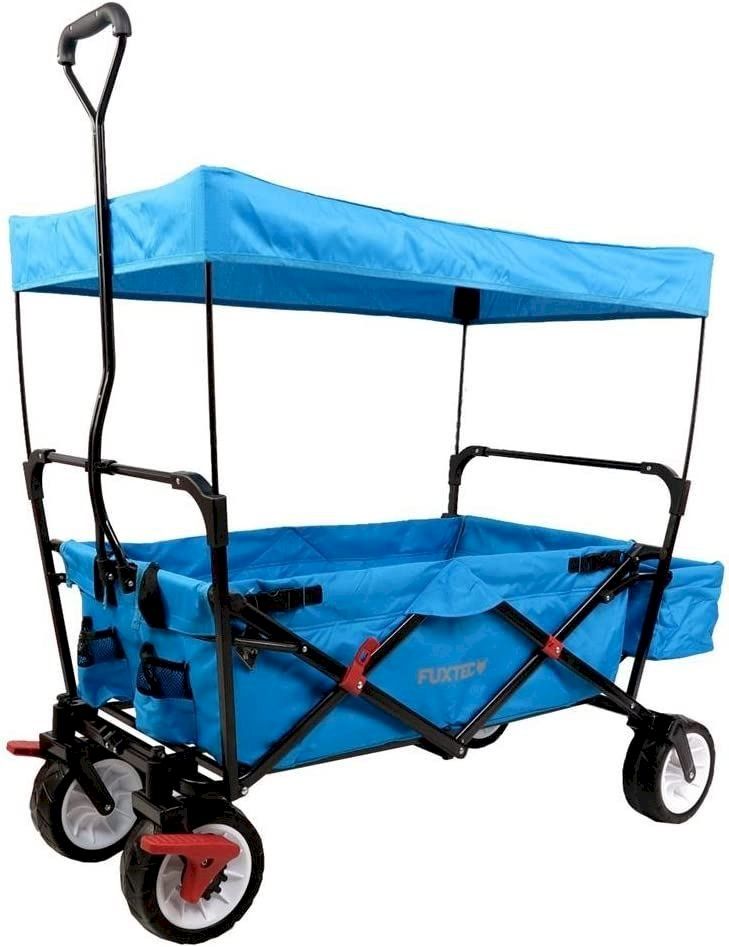 Altro: FUXTEC Bollerwagen Türkis/Blau – Nuovo e nell'imballaggio originale da Bottighofen venduto da zaap