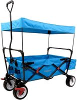 FUXTEC Bollerwagen Türkis/Blau