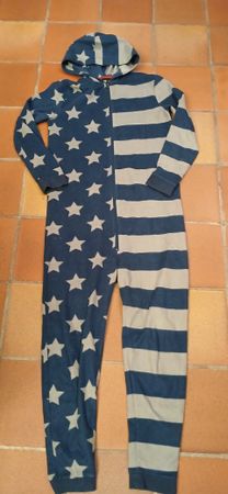 Stars & Stripes Overall, Onesie, Jumpsuit, Gr. S/M Top!