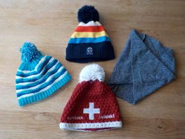 Kleiderpaket Wintermützen/Schal 4teilig