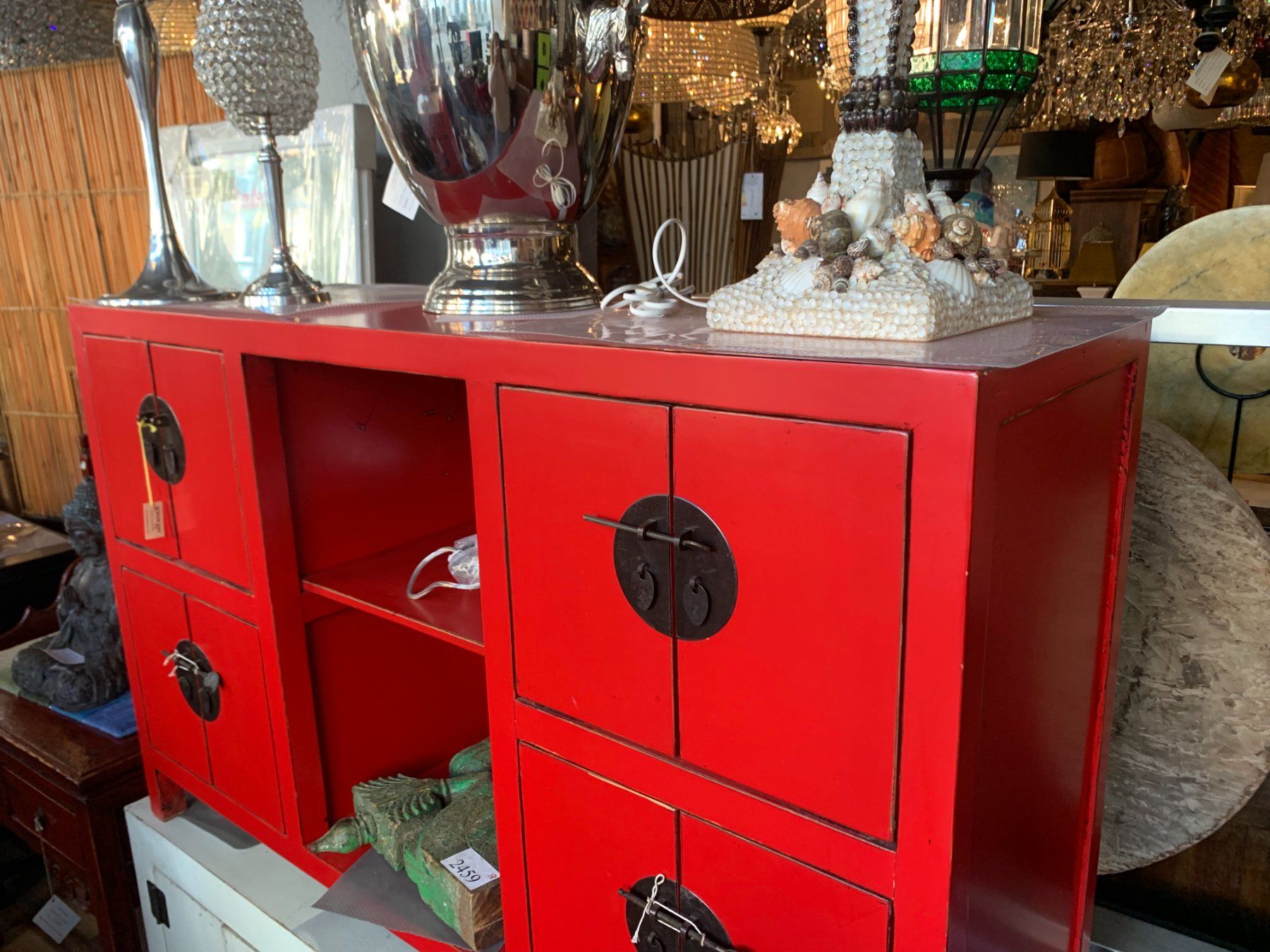 Cassettiere: Chinesisches Sideboard Rot | LIQUIDATIONSVERKAUF – Nuovo (secondo la descrizione) da Luzern venduto da juliam_ 1