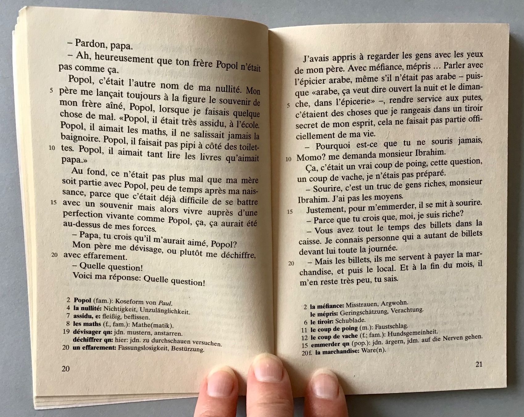 Libri: Éric-Emmanuel Schmitt: M. Ibrahim et les fleurs du Coran – Usato da Bubendorf venduto da Alpenheidi 6