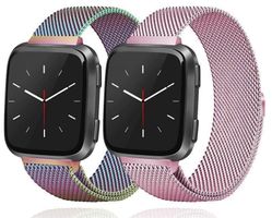 Armband Bracelet Edelstahl für Fitbit Versa 2/3/4/Sense1/2