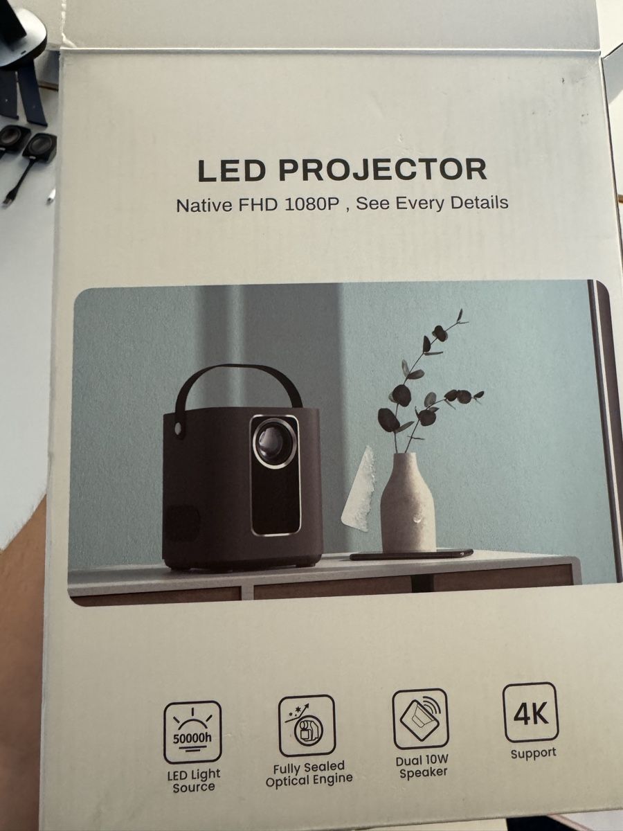 Videoprojektoren: Beamer Led Projector – Gebraucht aus Meisterschwanden von tzw43weber 5