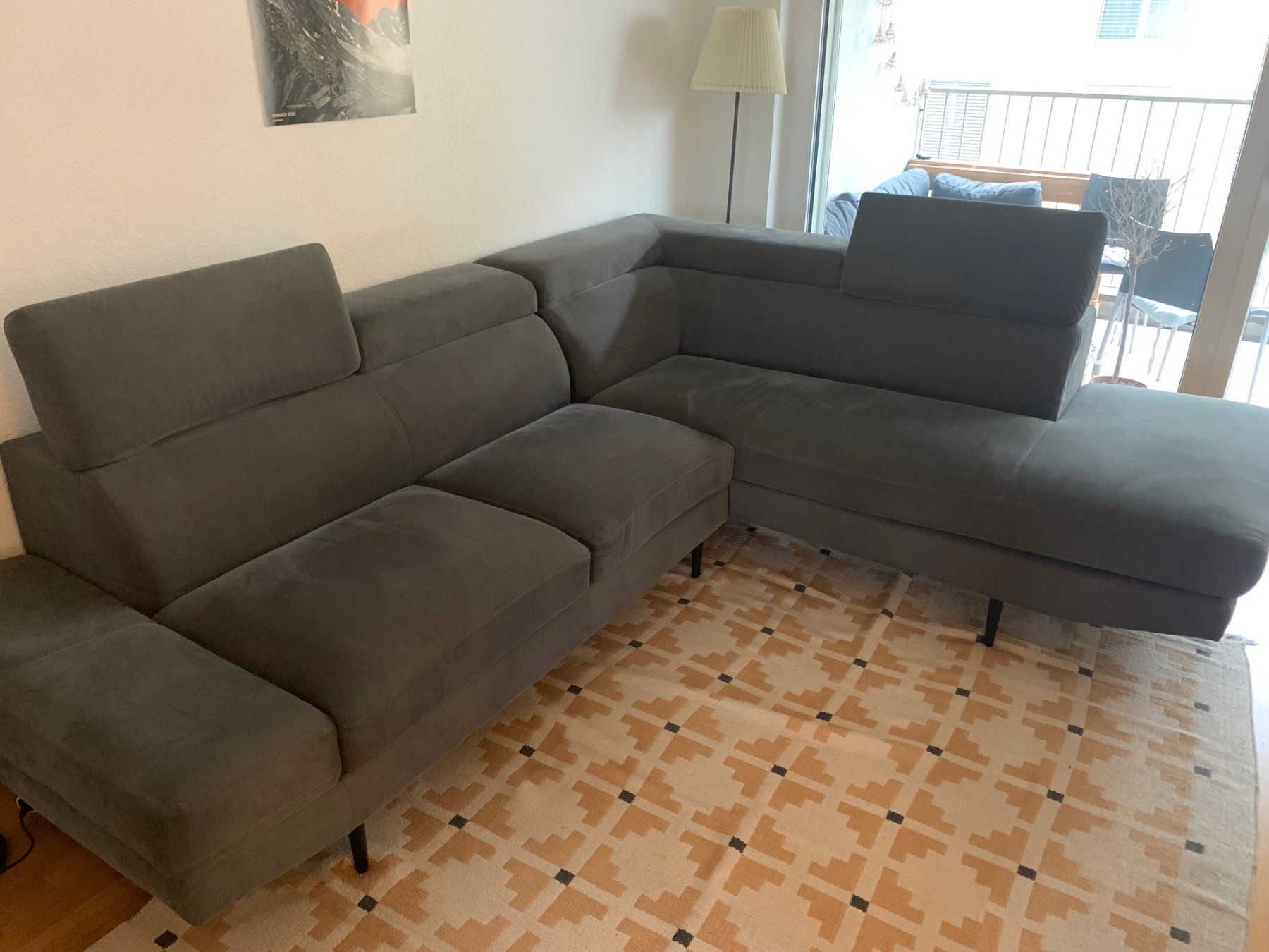 Sofas: Ecksofa grau, gebraucht – Gebraucht aus Bern von gae_7z9w
