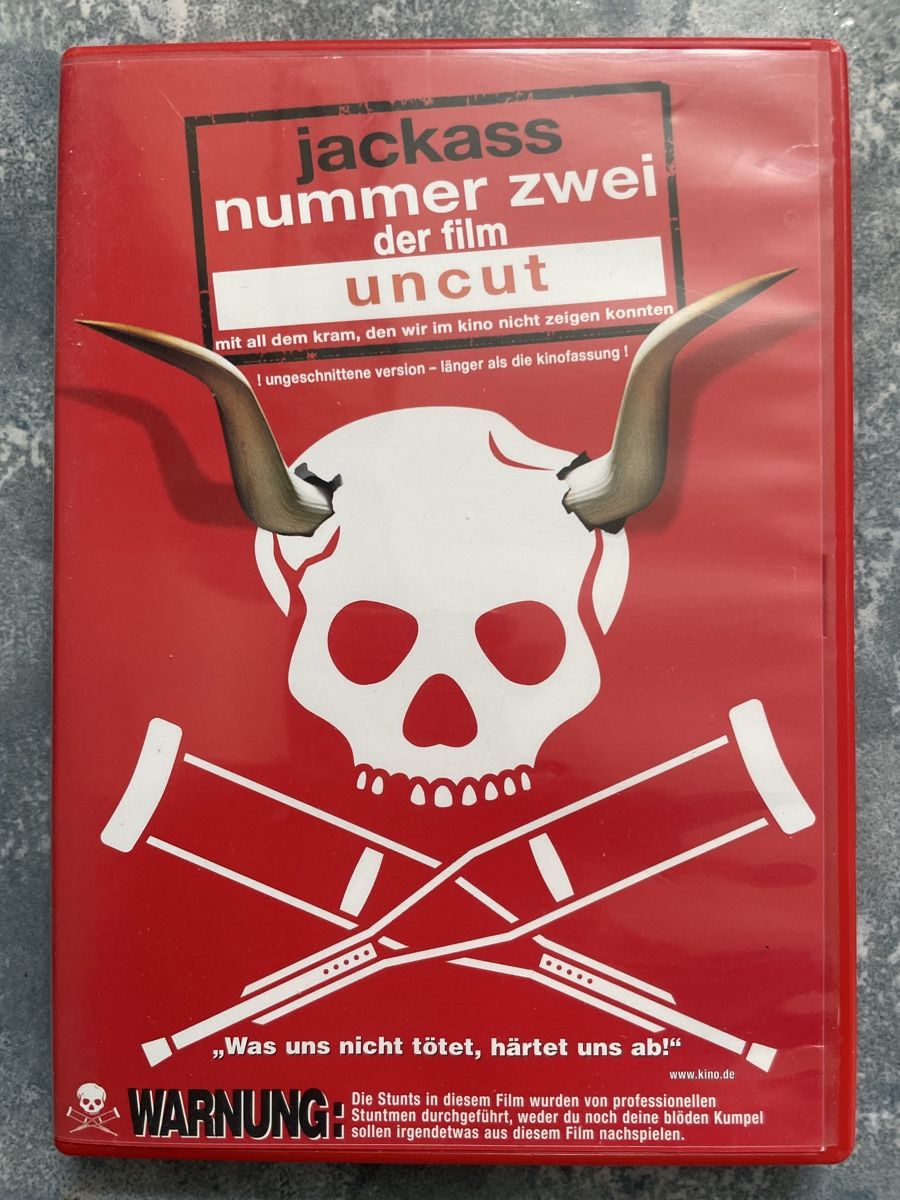 Alle DVDs: DVD jackass – Gebraucht aus Dettighofen (Lengwil) von Dolol