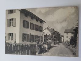 Binningen Mittlere Holesteasse Ansicht 1916 alt Postkarte R2