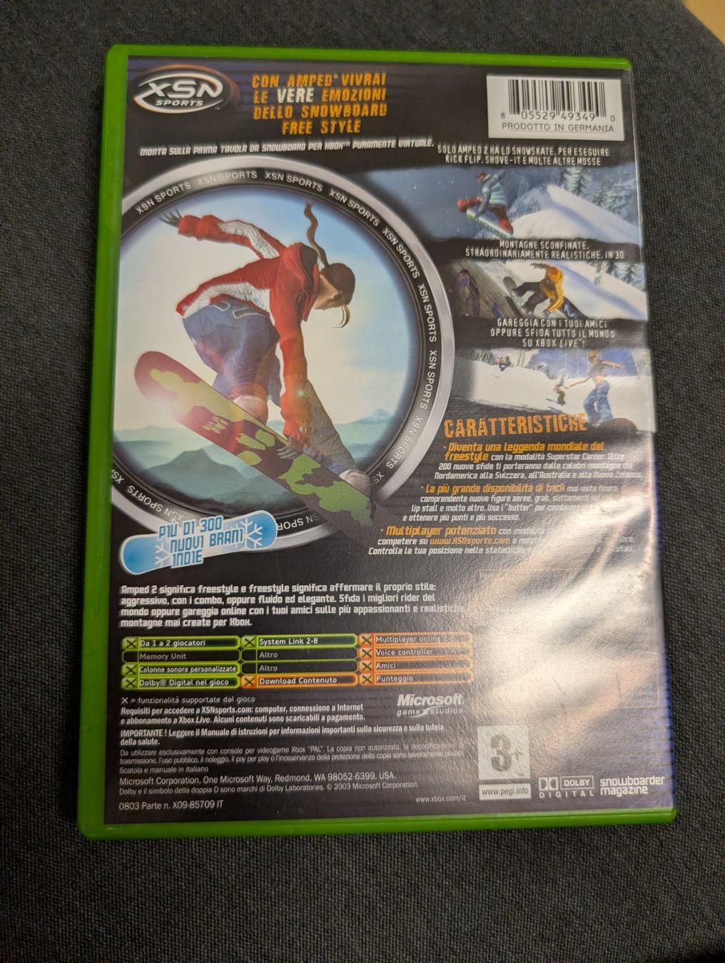 Spiele: Amped 2 Microsoft xbox – Gebraucht aus Giubiasco von Ticinerd 1