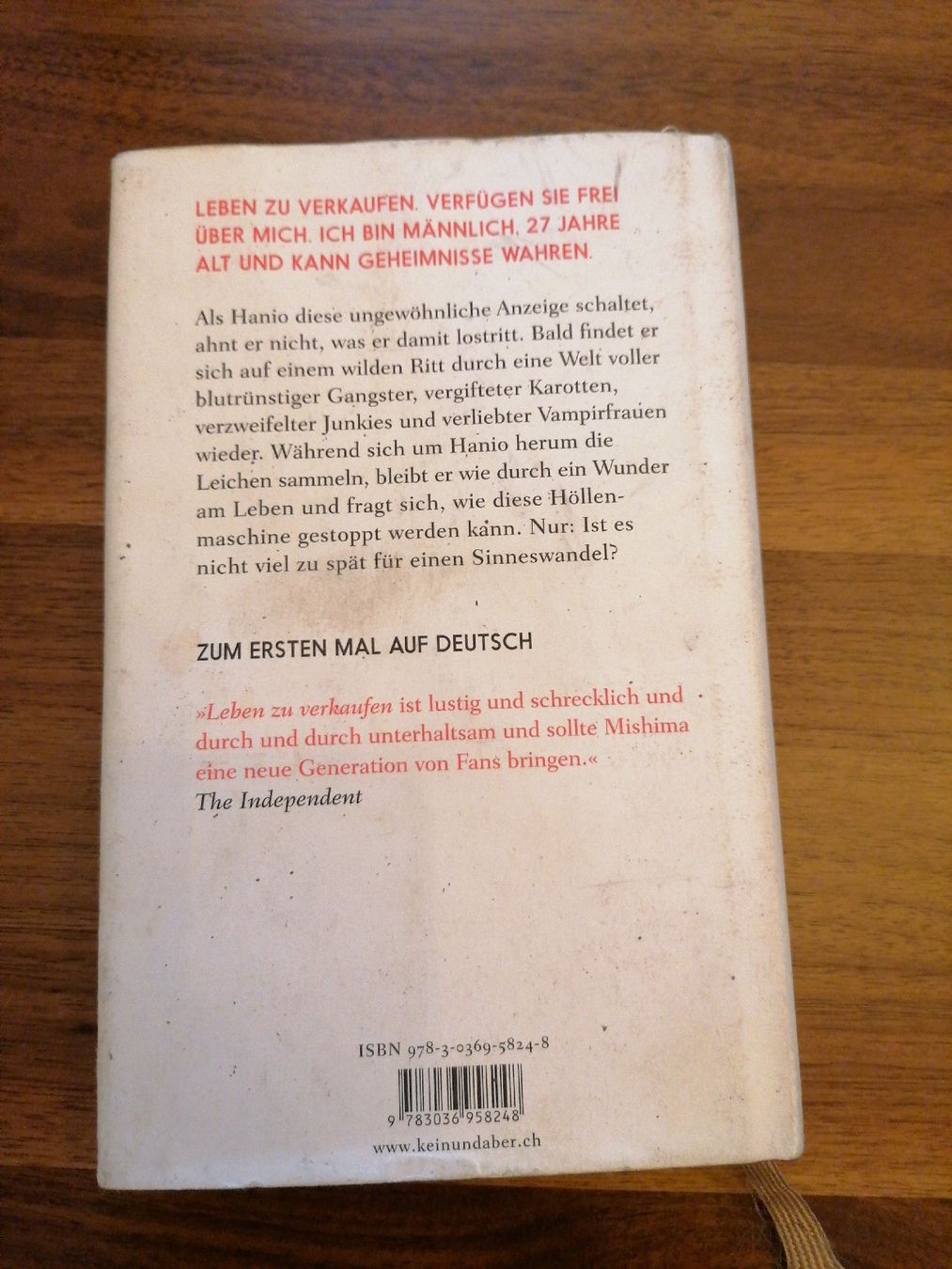 Libri: Leben zu verkaufen – Usato da Bern venduto da Oilygin 1