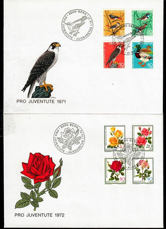 Pro Juventute, Konvolut von 20 FDC, ab 1965 bis 2006 4