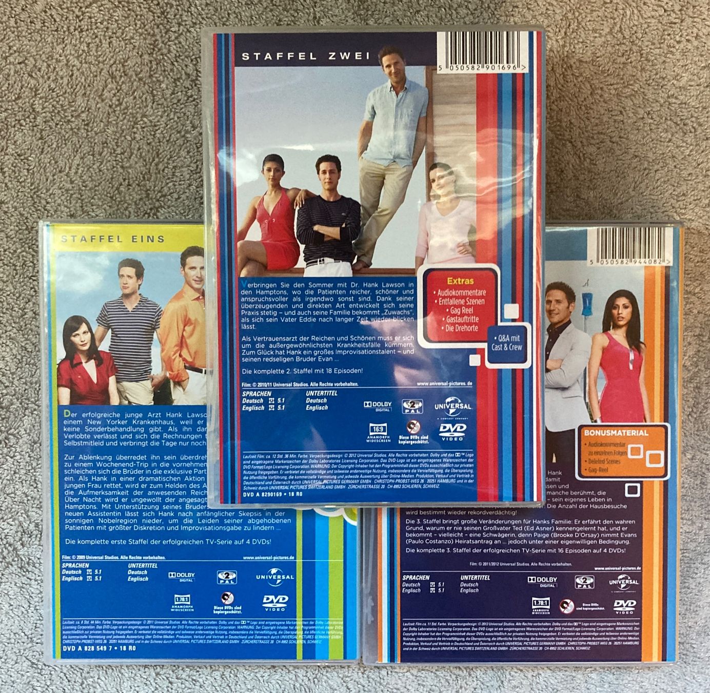 Tutti i DVDs: Royal pains - Staffeln 1 - 3 – Usato da Wolfhausen venduto da uchuva26 1