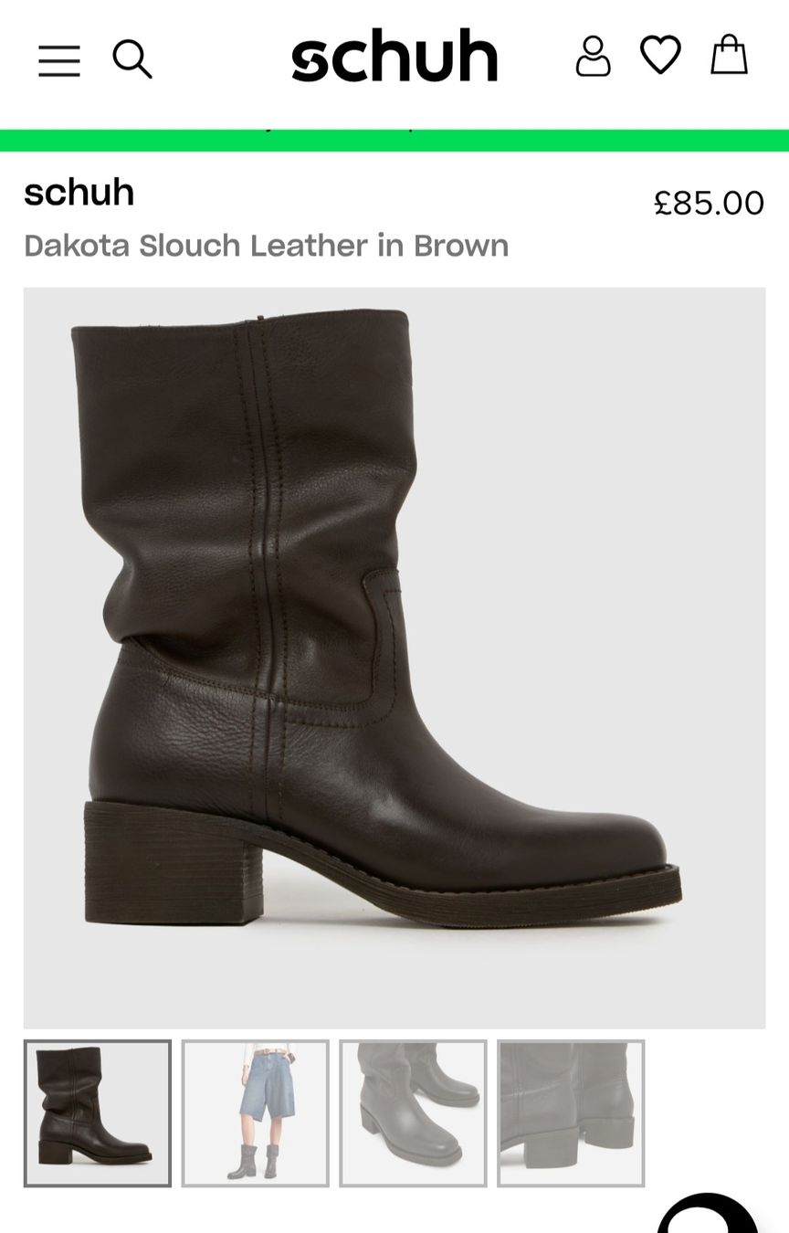 Scarpe da donna: Braune Lederstiefel mit Blockabsatz – Nuovo e nell'imballaggio originale da Wilen b. Wollerau venduto da kat_35 5