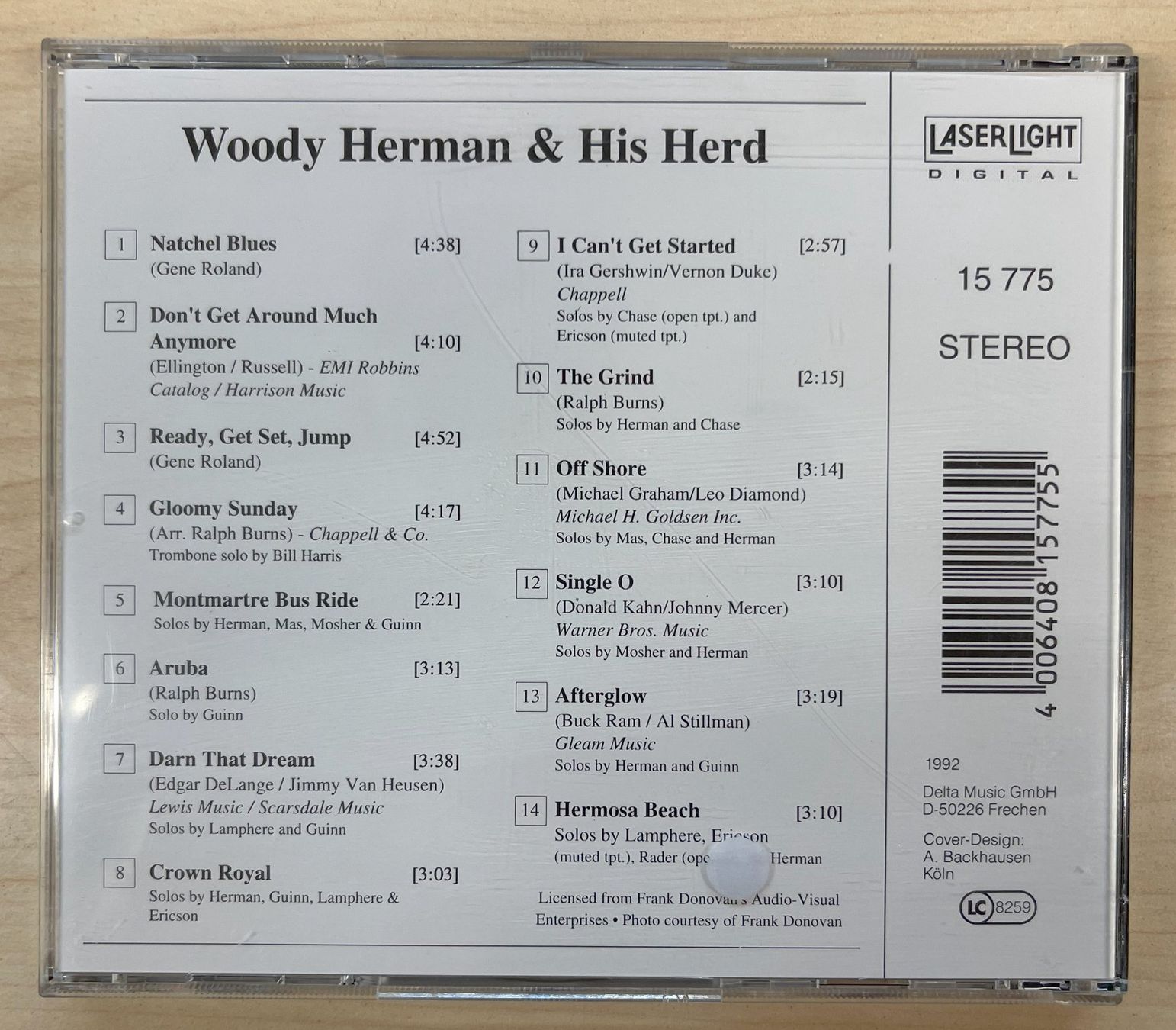 CD: Woody Hermann - CD – Usato da Oftringen venduto da Vucki 1