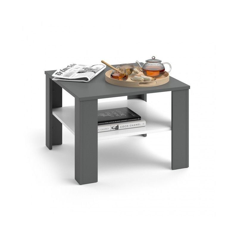 Tische: Couchtisch Beistelltisch Anthrazit/Weiss - Sofatisch – Neu und originalverpackt aus Wallenwil von toesstal-vertrieb 3