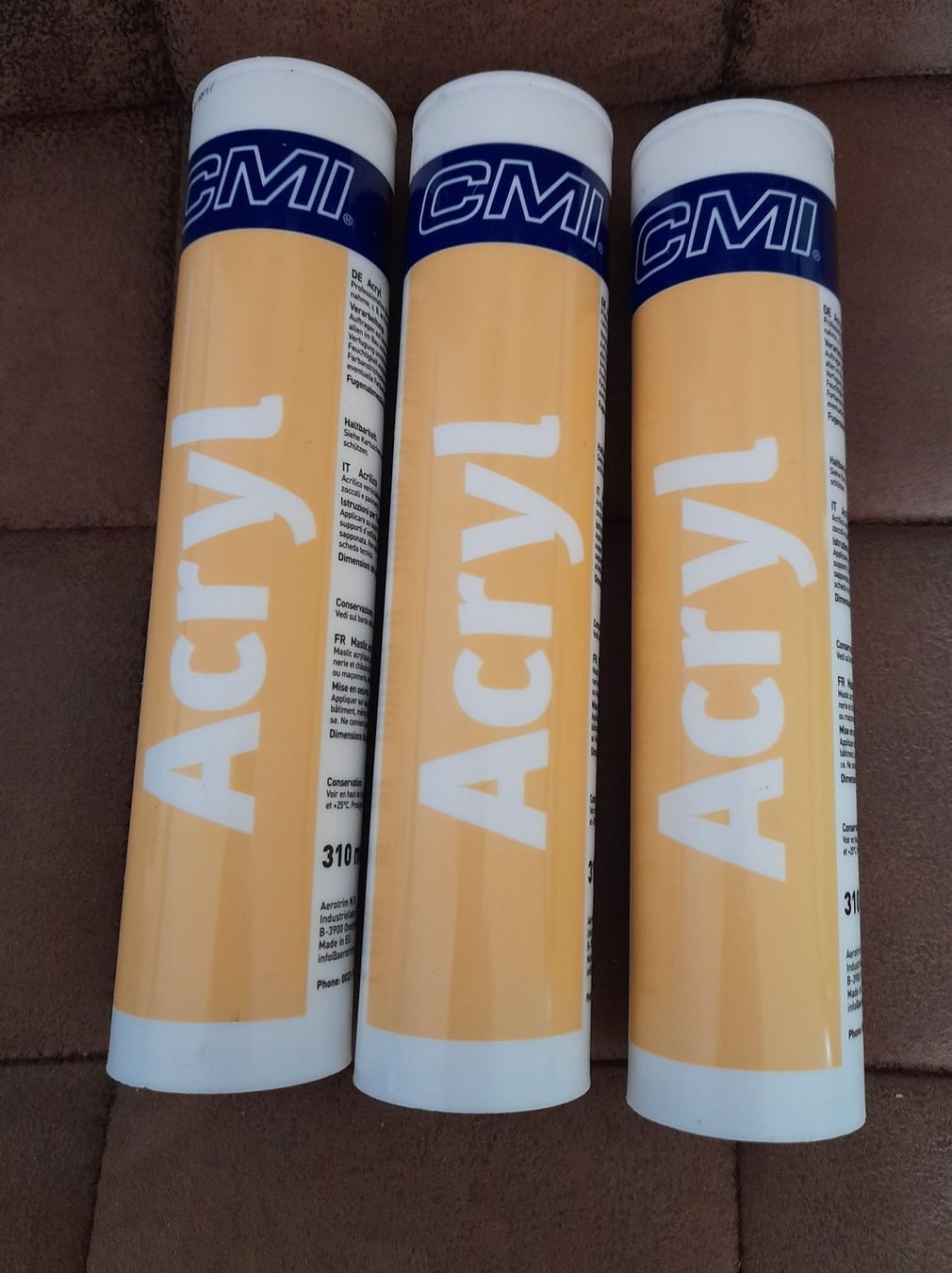 Materiale di riempimento: Kartuschen Acryl Weiss – Usato da Herisau venduto da komodo0