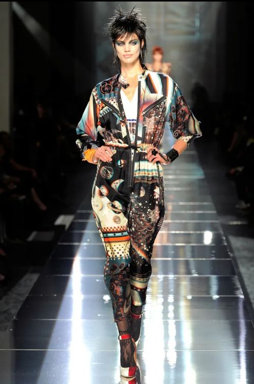 Haute Couture Vetement Jean Paul Gaultier Occasion Heidi Klum Jean