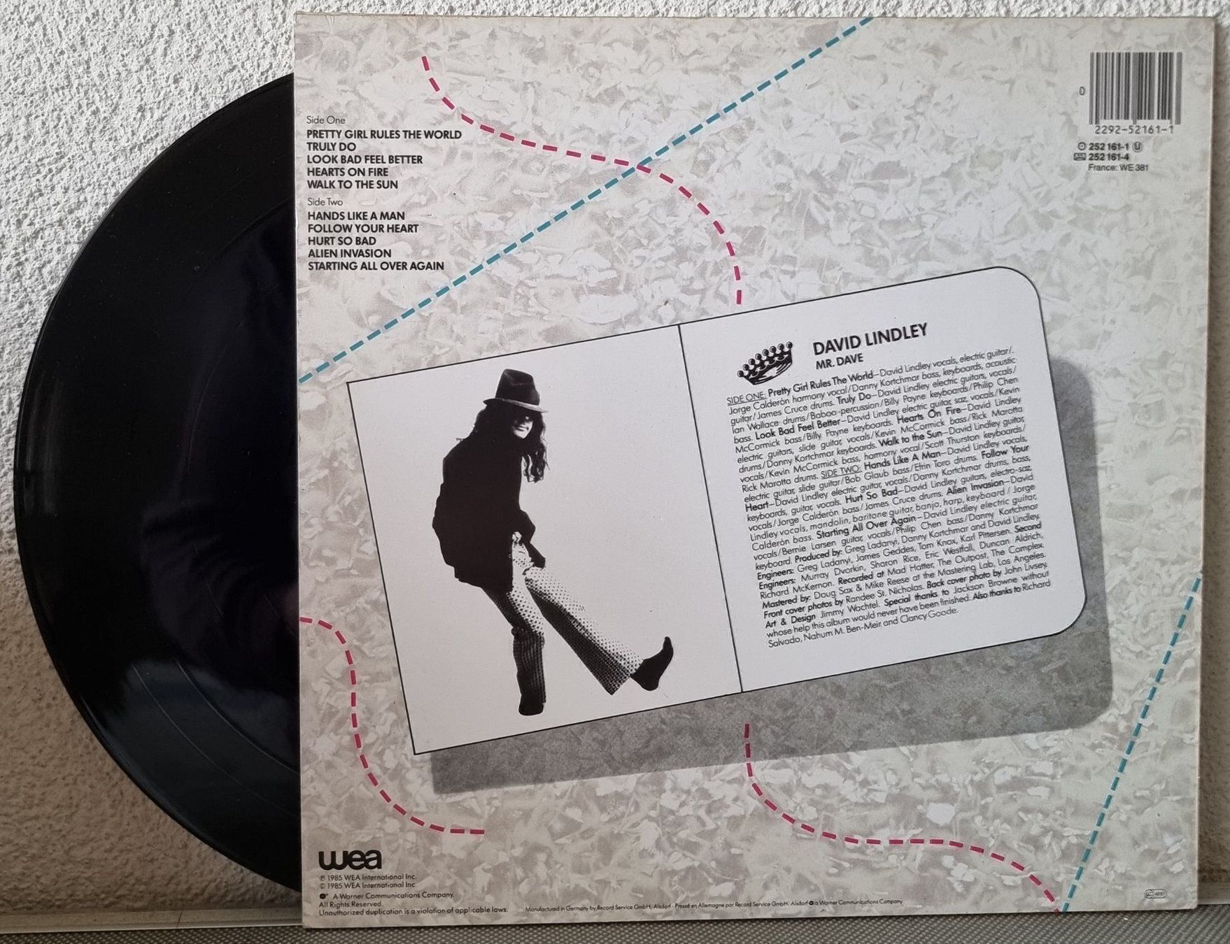 Dischi in vinile: DAVID LINDLEY - MR. DAVID - LP – Usato da Greifensee venduto da scharmant 1
