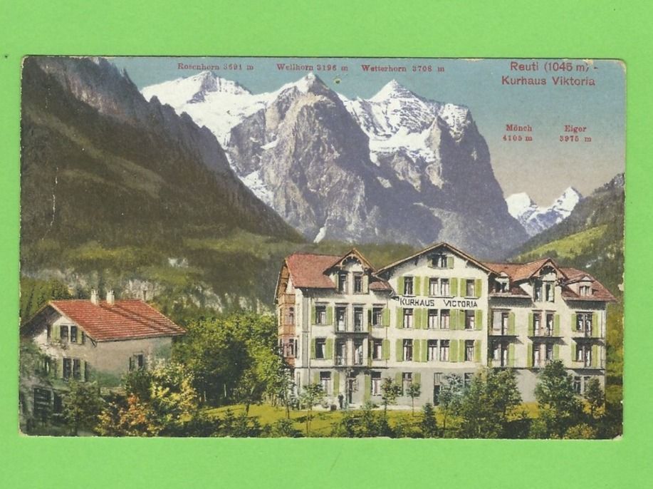 Cartes postales: Reuti, Kurhaus Viktoria – D'occasion à Zürich par t24_de