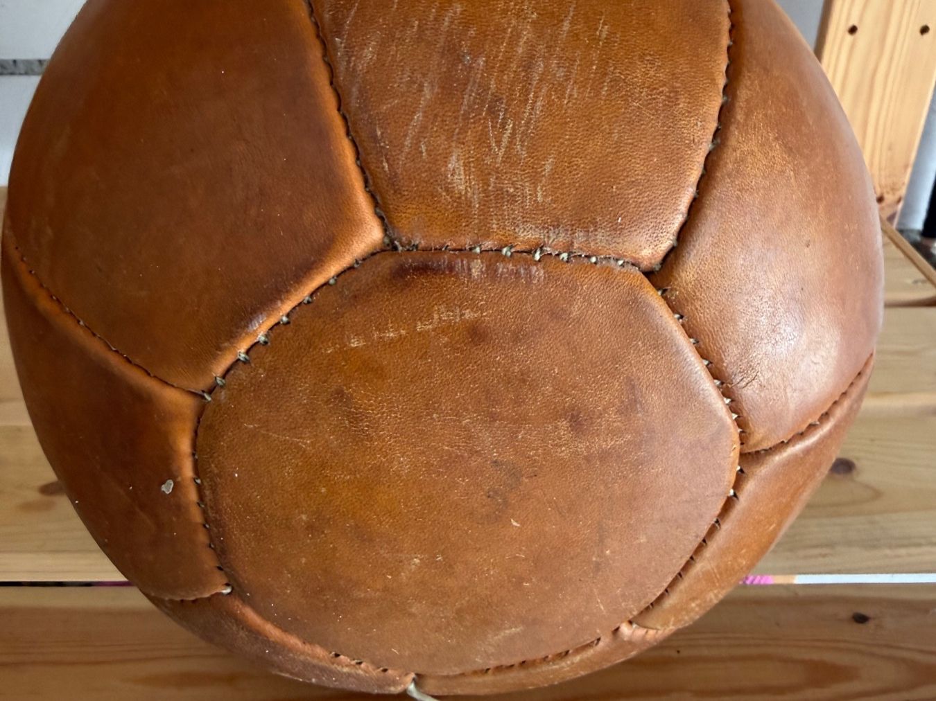 Palloni: Medizinbälle Leder; 2, 3, 4Kg – Usato da Oberriet SG venduto da Ironkandel 3