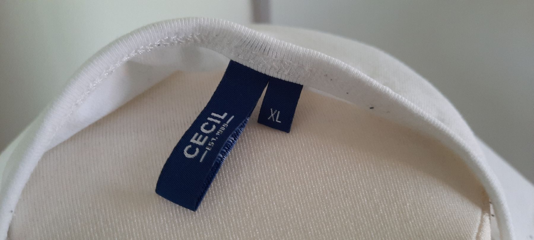Cecil T-shirt: ***CECIL*** Basicshirt weiss XL – Usato da Wädenswil venduto da H2H_Secondhandshop 4