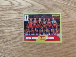 WM 2026 Fussball Panini Team Spain Spanien