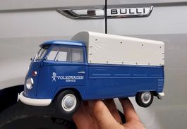 VOLKSWAGEN T1 PRITSCHE MIT PLANE IN 1:18
